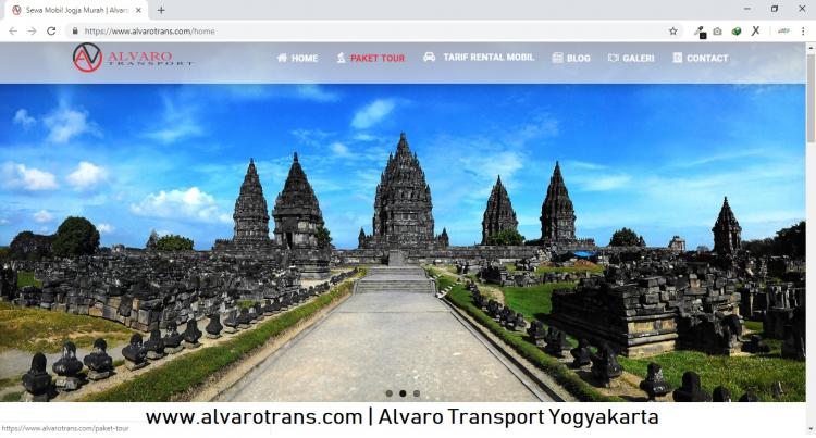 Alvaro Transport Yogyakarta, Jasa Pembuatan Website Jogja, Jasa Buat Website Jogja